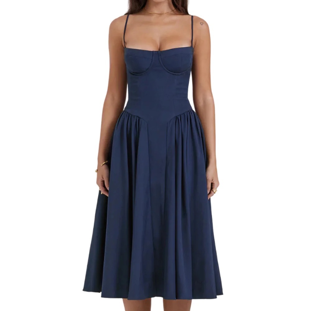 Waist Shaping Corset Sundress